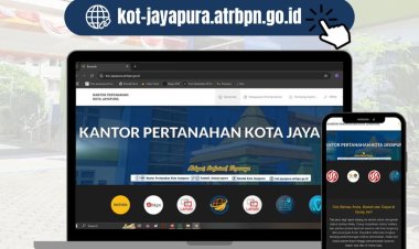 WASPADA! Kantor Pertanahan Kota Jayapura Imbau Masyarakat Berhati-hati Terhadap Website Palsu