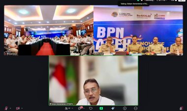 Buka Rakerda Kanwil BPN Provinsi Aceh, Sekjen ATR/BPN Ingatkan Capaian Kinerja Tak Sekadar Angka