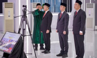 Lantik JPT Pratama Kementerian ATR/BPN, Menteri Nusron: Tour of Duty untuk Cegah Moral Hazard