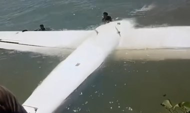 Pesawat Smart Air Mendarat Darurat di Perairan Nabire, 13 Penumpang dan Kru Selamat