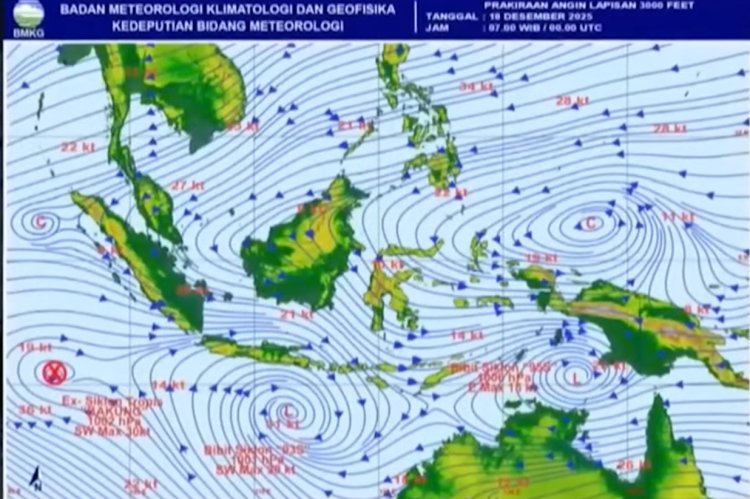 BMKG Keluarkan Peringatan Dini: Cuaca Ekstrem Intai Wilayah Timur Indonesia