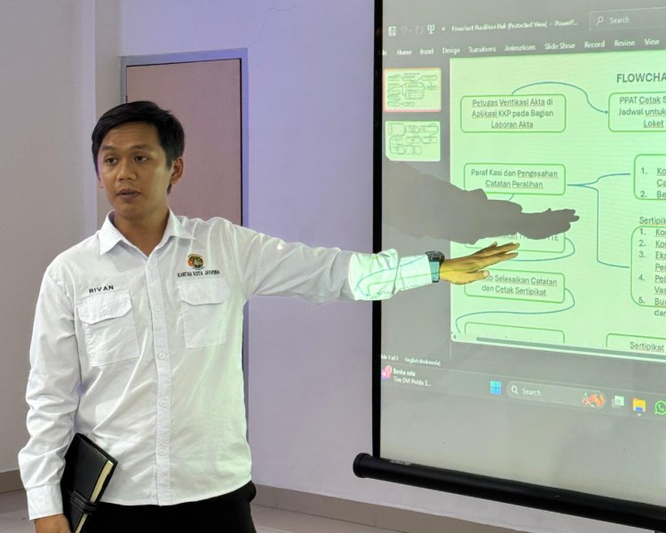 Rapat Tindak Lanjut Penyelesaian Tunggakan Pendapatan Diterima Di Muka (PDDM) dan Penyelesaian Pencarian Berkas Tunggakan yang Tidak di Temukan