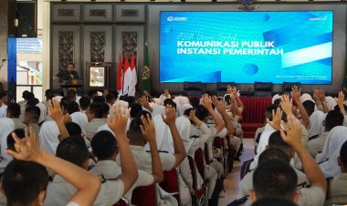 Biro Humas dan Protokol ATR/BPN Berikan Bekal Pengetahuan Komunikasi Publik dalam Rangka KKN Taruna STPN 2025