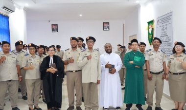 Kepala Kantor Pertanahan Kota Jayapura Lantik Panitia Ajudikasi dan Satgas PTSL 2026