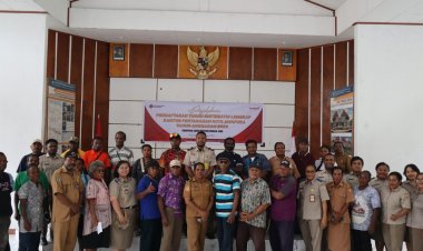Kantor Pertanahan Kota Jayapura Gelar Penyuluhan PTSL 2026 di Distrik Muara Tami