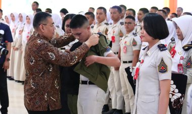 Lepas 619 Taruna/i STPN untuk KKN Pertanahan, Wamen Ossy Sampaikan 3 Pesan Pedoman Kerja Lapangan