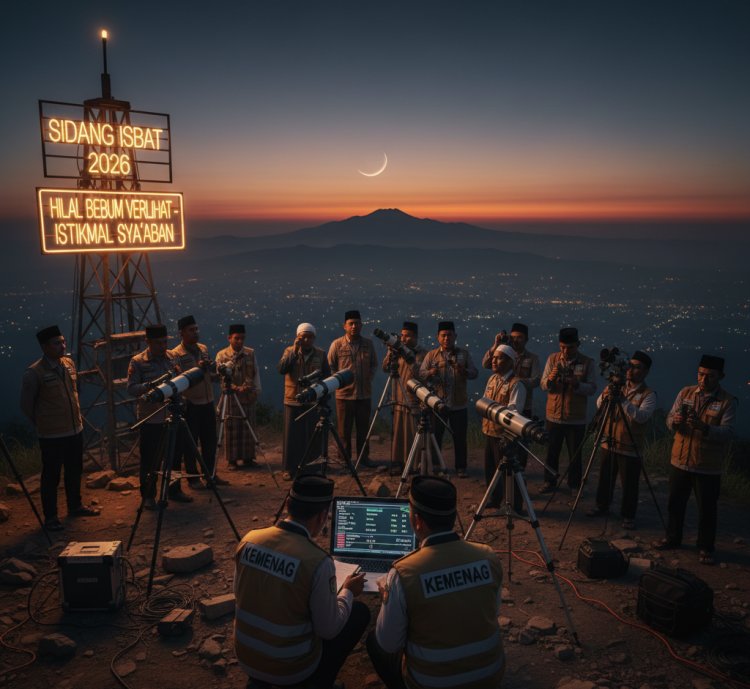 Pemerintah Tetapkan 1 Ramadan 1447 H Jatuh pada Kamis, 19 Februari 2026