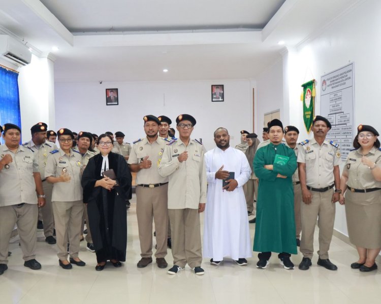 Kepala Kantor Pertanahan Kota Jayapura Lantik Panitia Ajudikasi dan Satgas PTSL 2026