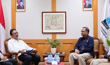 Koordinasi Sekjen ATR/BPN Bersama Kepala ANRI: Perkuat Tata Kelola Arsip Pertanahan di Era Digital