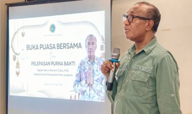 Penuh Haru, Kantor Pertanahan Kota Jayapura Lepas Purna Tugas Sang Nahkoda