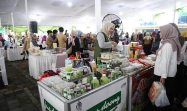Ikuti Bazar Ramadan Kementerian ATR/BPN, Pegiat UMKM Kolaborasi untuk Perkenalkan Produk Unggulan