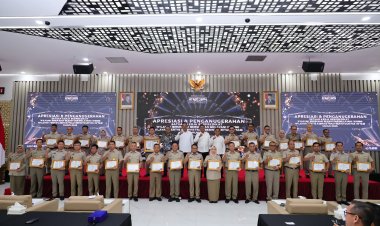 Buktikan Komitmen dalam Memperbaiki Layanan, Satker Kementerian ATR/BPN Meraih 1 Predikat WBBM dan 31 Predikat WTAB