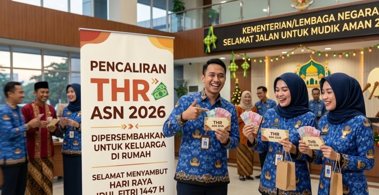 Pemerintah Cairkan THR ASN Senilai Rp51 Triliun, Dorong Daya Beli Masyarakat Jelang Lebaran