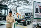 Akselerasi Industri Hijau, Presiden Prabowo Resmikan Pabrik Kendaraan Listrik Komersial Pertama di Magelang