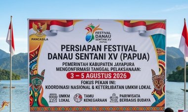 Songsong Festival Danau Sentani XV, Pemkab Jayapura Perkuat Koordinasi Nasional dan Pemberdayaan UMKM