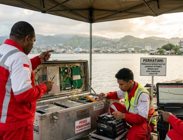 Gangguan Internet di Jayapura Sejak Kamis Lalu, Telkom Identifikasi Kerusakan pada Perangkat Amplifier