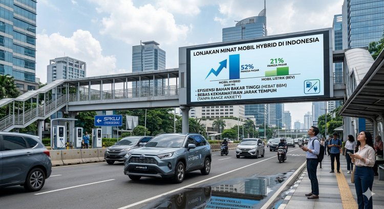 Mobil Hybrid Tetap Jadi Primadona di Indonesia, Solusi Efisiensi Tanpa "Range Anxiety"