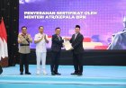 Serahkan Sertipikat Hak Pakai untuk Lemhannas RI, Menteri Nusron: Perkuat Kepastian Hukum Aset Negara