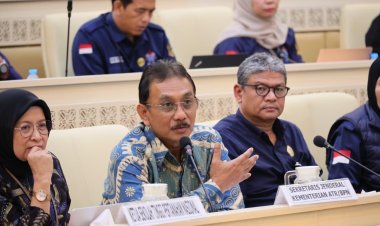Siapkan Ketersediaan SDM yang Berintegritas, Sekjen ATR/BPN Minta Dukungan Komisi II DPR RI dalam Transformasi STPN