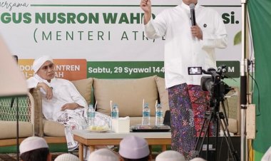 Berikan Motivasi, Menteri Nusron Ingin Santri Dikader sebagai Pelaksana Kebijakan di Bidang STEM