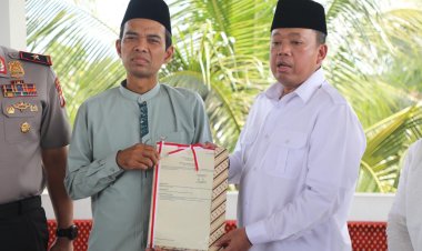 Apresiasi Langkah UAS Alihmedia ke Sertipikat Elektronik, Menteri Nusron: Demi Keamanan dan Kemudahan Masa Depan