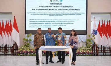 Kementerian ATR/BPN dan KPK Jadikan Sulut Lokasi Percontohan Transformasi Pelayanan Publik di Bidang Pertanahan