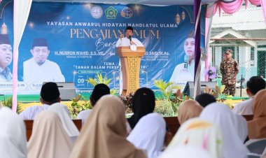 Bicara Soal Amanah Pimpinan dalam Pengajian di Pandeglang, Menteri Nusron: Permudah Rakyat