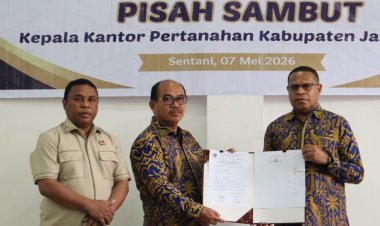 Sinergi dan Penyegaran Organisasi: Kepala Kantah Kota Jayapura Hadiri Sertijab di Kabupaten Jayapura