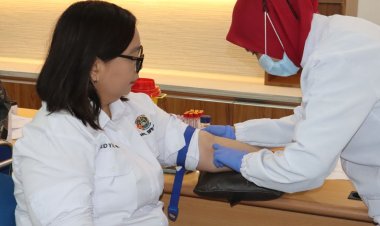 Gandeng Prodia Jayapura, Kantah Kota Jayapura Laksanakan Pemeriksaan Kesehatan Rutin Pegawai