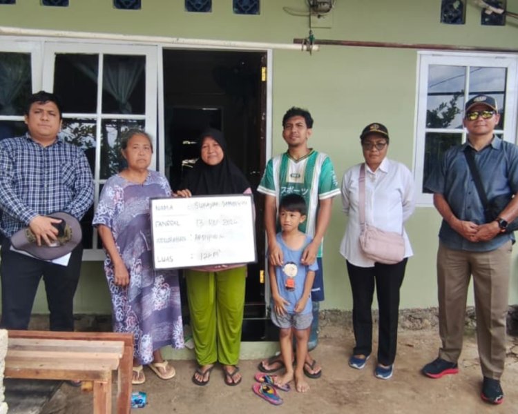 Pemeriksaan Lapang oleh Panitia A Kantor Pertanahan Kota Jayapura