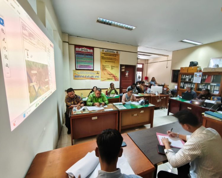 Sinergi Penataan Ruang, Kantor Pertanahan Kota Jayapura Hadiri Rapat Forum Penataan Ruang Kota Jayapura