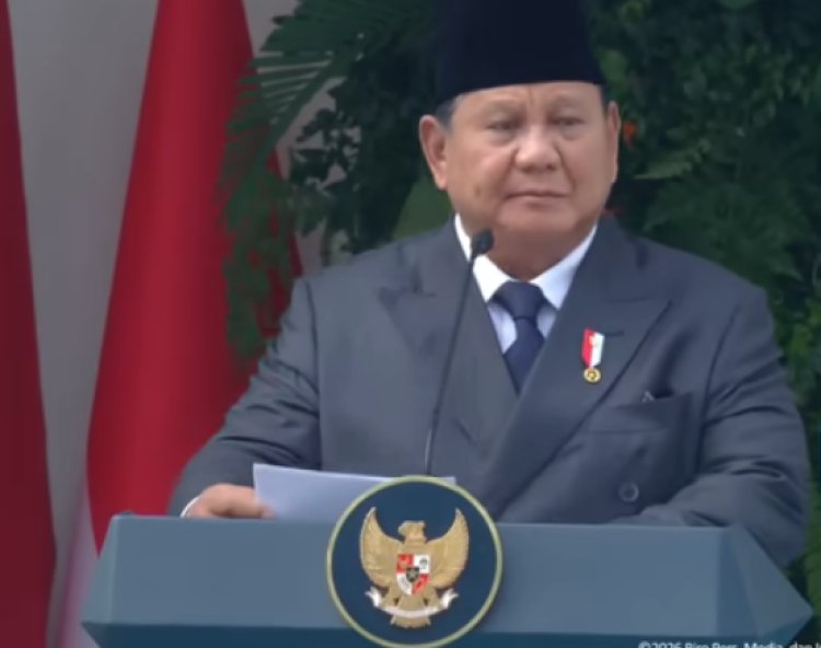 PRESIDEN PRABOWO SUBIANTO PIMPIN UPACARA PERINGATAN HARI LAHIR PANCASILA 2026
