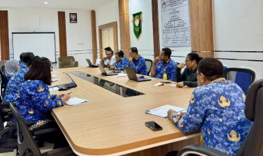 Optimalkan Pelayanan Publik, Kantor Pertanahan Kota Jayapura Gelar Rapat Koordinasi Internal dan Evaluasi Kinerja