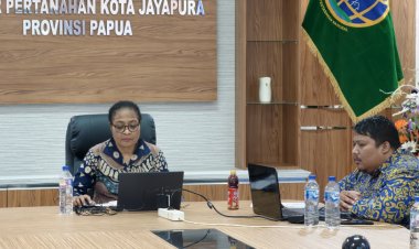 Kantor Pertanahan Kota Jayapura menjadi Narasumber pada Bimbingan Tekni Rumah Negara Golongan III dan Barang Milik Negara Berupa Tanah