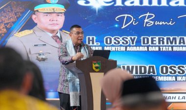 Wamen Ossy Ajak Pemkab Menguatkan GTRA untuk Selesaikan Masalah Pertanahan di Tanah Laut