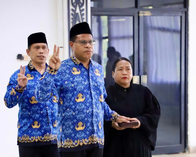 Sukseskan Program Strategis Nasional, Kepala Kantah Kota Jayapura Resmi Dilantik Sebagai Ketua Panitia Ajudikasi PTSL Tahun 2026