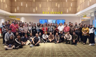 Kantor Pertanahan Kota Jayapura Ikuti Nonton Bareng Film Tanah Sengketa yang diselenggarakan oleh Kanwil BPN Provinsi Papua
