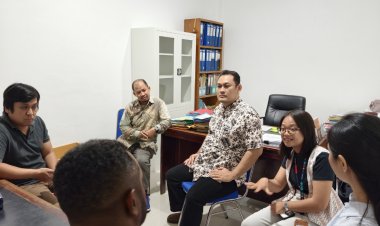 Kantor Pertanahan Kota Jayapura Terima Kunjungan KPKNL Jayapura untuk Perkuat Sinergi Pengelolaan Aset Negara