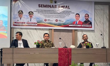 Kota Jayapura Hadiri Seminar Awal Revisi Perda LP2B dan Penyusunan Peta KP2B