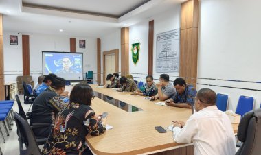 Kantor Pertanahan Kota Jayapura Ikuti Entry Meeting Penilaian Maladministrasi Pelayanan Publik Tahun 2026