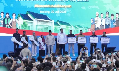 Hadiri Akad Massal 62.000 KPR Rumah Subsidi, Menteri Nusron: Legalitas Tanah Beri Kepastian bagi Masyarakat