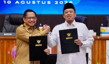 Sinkronisasi Data, Menteri ATR/Kepala BPN dan Mendagri Sepakati Pengintegrasian NIB dan NOP