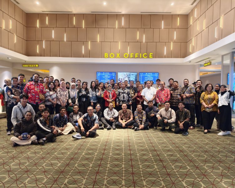 Kantor Pertanahan Kota Jayapura Ikuti Nonton Bareng Film Tanah Sengketa yang diselenggarakan oleh Kanwil BPN Provinsi Papua