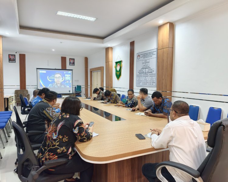 Kantor Pertanahan Kota Jayapura Ikuti Entry Meeting Penilaian Maladministrasi Pelayanan Publik Tahun 2026