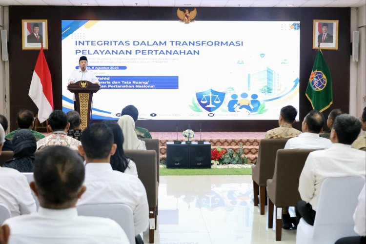 Buka PRESTASI Bersama KPK, Menteri ATR/Kepala BPN Tanamkan Semangat Bekerja Mempermudah Rakyat