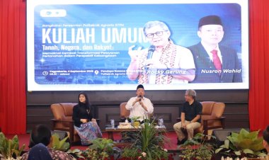 Isi Kuliah Umum di Politeknik Agraria STPN, Rocky Gerung Ingin Taruna/i Pahami Tiga Konsep Pemaknaan Pengelolaan Tanah
