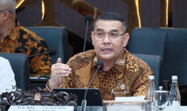 Wamen Ossy Rapat Kerja Bersama Baleg DPR RI Bahas Penyusunan RUU Reforma Agraria
