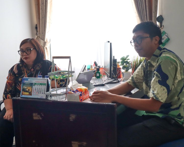 Kantor Pertanahan Kota Jayapura Terima Kunjungan Monev Inventarisasi dan Persiapan Pemusnahan Blanko Sertipikat Analog