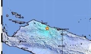 Gempa Magnitudo 5,9 Guncang Wilayah Utara Kabupaten Sarmi, Papua