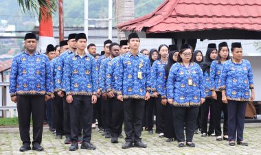 Kantor Pertanahan Kota Jayapura Ikuti Upacara Peringatan Hari Sumpah Pemuda ke-98 Tahun 2026